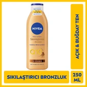 Nivea Q10 Sıkılaştırıcı ve Bronzlaştırıcı Vücut Losyonu 250 ml thumbnail 2