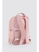 Ççs Su Geçirmez Kumaş Çocuk Çok Gözlü Pembe Ortopedik Sırt Okul Çantası 51928 - 5