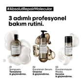 Loreal Professionnel Absolut Repair Molecular Yıpranmış Saçlar İçin Şampuan 500 ml Refill thumbnail 2