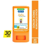 Babyton Bebek ve Çocuklar İçin Günlük Güneş Koruyucu Stick 20 gr thumbnail 3