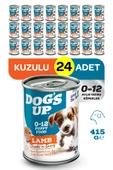 Dogs Up Yaş Yavru Köpek Maması Kuzu Etli 415gr 24Lü thumbnail 1