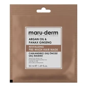 Maruderm Argan Oil and Panax Ginseng Revitalizing Duş Öncesi Saç Maskesi 50 ml thumbnail 1