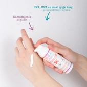 Minela Care Düzensiz Ciltler İçin Organik Mineral Filtreli Güneş Kremi Spf50 70 gr thumbnail 6