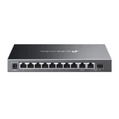 Omada Tp-Link ES210GMP 8 Port 10-100-1000 Poe+ Switch 1 Port SFP + 1 Port Uplink Cloud Switch thumbnail 2