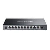 Omada Tp-Link ES210GMP 8 Port 10-100-1000 Poe+ Switch 1 Port SFP + 1 Port Uplink Cloud Switch thumbnail 1