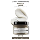 Loreal Professionnel Absolut Repair Molecular Yıpranmış Saçlar İçin Maske 150 ml thumbnail 2