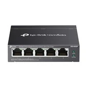Omada Tp-Link DS105GP 5 Port 10-100-1000 Poe+ Switch Çelik Kasa Rack Mount thumbnail 2