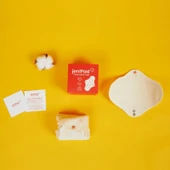 W-Beside JeniPad Yıkanabilir Ped 6 Adet - Beyaz Gece thumbnail 3