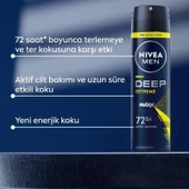 Nivea Deep Extreme Erkek Sprey Deodorant 150 ml thumbnail 3