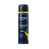 Nivea Deep Extreme Erkek Sprey Deodorant 150 ml thumbnail 1