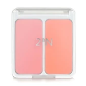 2aN Dual Cheek Allık - 04 Hot Living Coral 4.5 g thumbnail 3