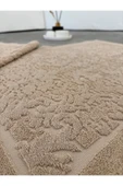 Sevim 2'li Ayak Havlusu - Yüksek Su Emici & Yumuşak & Damask Desen - %100 Pamuk - 50x70cm thumbnail 8