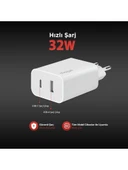 Mojue MS13 Duo Hızlı Şarj Adaptörü Teşhir thumbnail 2