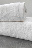 Sevim 2'li Bambu Banyo Havlu Seti - Yumuşak & Nakış İşlemeli- 2'li Çeyiz Seti - Tivoli Lisette - 6
