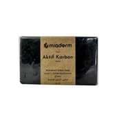 Miaderm Aktif Karbon Özlü Yağ Dengeleyici Cilt Bakım Sabunu 125gr - 1