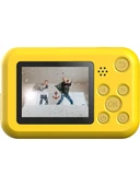 SJCAM FunCam Çocuk Kamerası Sarı - Çocuklar için Fotoğraf Makinesi 1080p 12MP - 2