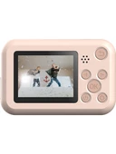 SJCAM FunCam Çocuk Kamerası Pembe - Çocuklar için Fotoğraf Makinesi 1080p 12MP thumbnail 2