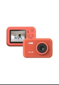 SJCAM FunCam Çocuk Kamerası Kırmızı - Çocuklar için Fotoğraf Makinesi 1080p 12MP thumbnail 1