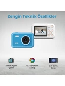 SJCAM FunCam Çocuk Kamerası Beyaz - Çocuklar için Fotoğraf Makinesi 1080p 12MP thumbnail 5