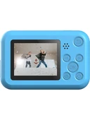 SJCAM FunCam Çocuk Kamerası Mavi - Çocuklar için Fotoğraf Makinesi 1080p 12MP thumbnail 2