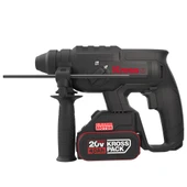 Kress KU390.4 20Volt 4.0Ah. 2.0J Li-ion Çift Akülü Şarjlı Kömürsüz Profesyonel SDS-Plus Pnömatik Kırıcı/Delici thumbnail 2