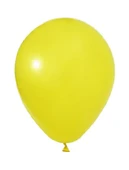 100 Adet 12 İnç 30 Cm Pastel Sarı Balon Doğum Günü İç Ve Dış Mekan Süsleme - 1