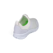Çocuk Unisex Beyaz Bağcıksız Slip-On Rahat Kalıp Günlük Sneaker Spor Ayakkabı - 5