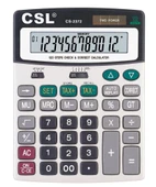 CSL CS-2372 12 Hane Masa Tipi İşlem Kontrollü Hesap Makinesi - 1