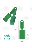 Valiz Etiketi ve Bavul Etiketi 2 Adet Tek Ebat - 4