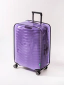 Şeffaf Valiz ve Bavul Kılıfı * Neon Renk Pvc * Kabin - 1