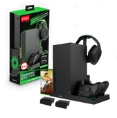 Konsol Plus Xbox Series X Uyumlu Soğutucu Dikey 5 in 1 Stand İPEGA PG-XBX013 thumbnail 1