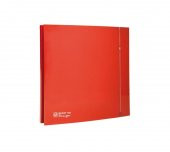 Dekoratif Kırmızı Havalandırma Fanı Red Silent 100 Cz Design Ultra Sessiz Banyo Wc Aspiratörü Soler Palau Estetik Dizayn - 2