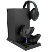 Konsol Plus Xbox Series X Uyumlu Soğutucu Dikey 5 in 1 Stand İPEGA PG-XBX013 thumbnail 2