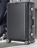 Silikon Bavul Valiz Tekerlek Koruyucu 8 Adet ( Siyah ) Tek Ebat - 4