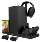 Konsol Plus Xbox Series X Uyumlu Soğutucu Dikey 5 in 1 Stand İPEGA PG-XBX013 thumbnail 5