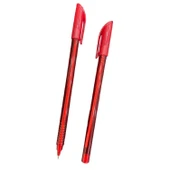 Linc Offix Kırmızı Tükenmez Kalem 1mm Uç 50'li Paket (Art.429) thumbnail 2