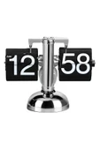 Sayfa Çevirmeli Masa Saati Modern Retro Tasarım Flip Clock Ev ve Ofis Dekoratif Masaüstü Saat Hediye - 3