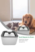 Evcil Hayvanlar Için Otomatik Kedi Su Sebili Led Işıklı 2 Litre Kapasiteli - Beyaz - 2