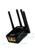 4 ANTENLİ TEKRARLAYICI WIFI REPEATER ADSL YÜKSELTİCİ 1200 MBPS GÜÇLENDİRİCİ TEKRARLAYICI - 4
