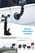 Akrobat Vantuzlu Telefon Aksiyon Kamera Tutucu Araç Telefon Tutucu Aksiyon Kamera Gopro Aksesuar - 2