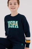 U.S. Polo Assn. Erkek Çocuk Eşofman Takımı Lacivert thumbnail 5
