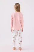 RolyPoly Kız Çocuk Uzun Kol Pijama Takım A.Pembe thumbnail 5