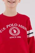 U.S. Polo Assn. Erkek Çocuk Eşofman Takımı Kırmızı thumbnail 4
