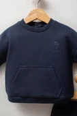 U.S. Polo Assn. Erkek Bebek 2'li Takım Lacivert thumbnail 3