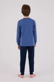 RolyPoly Erkek Çocuk Uzun Kol Pijama Takım Okyanus - 5