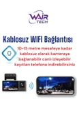 3 Kameralı Wifi li Ekranlı Araç içi Kamerası 1080P HD thumbnail 4