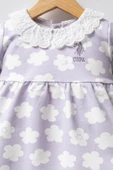 U.S. Polo Assn. Kız Bebek Pike Elbise Lila - 3