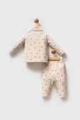 U.S. Polo Assn. Kız Bebek Pijama Takımı Beyaz - 3