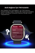 HK10 Ultra 3  ChatGPT Akıllı Saat Amoled Ekran Titanyum Kasa   Ekran Koruyucu + Kordon Hediyeli thumbnail 2