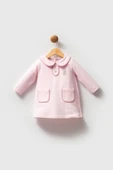 U.S. Polo Assn. Kız Bebek Pike Elbise Pembe thumbnail 1